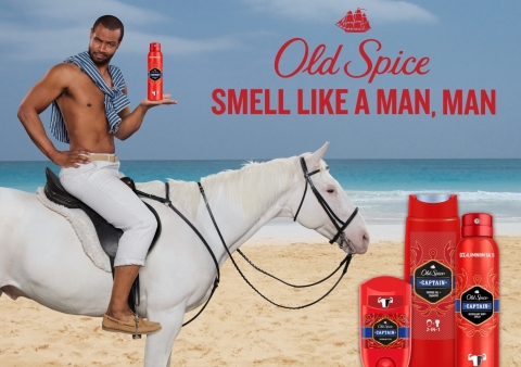 OLD SPICE CAPTAIN NAVIGIERT MANN SICHER DURCH DIE MEERE DER MÄNNLICHKEIT #smelllikeamanman (Photo: Business Wire)