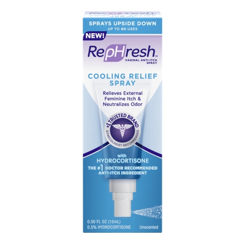 RepHresh Cooling Relief Vaginal Anti-Itch Spray (Photo: Business Wire)