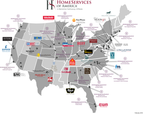 HomeServices of America's family of companies (Photo: Business Wire)