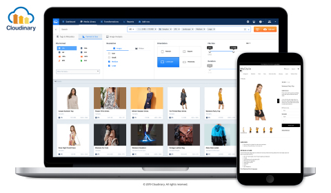 Cloudinary for e-Commerce (Photo: Business Wire)