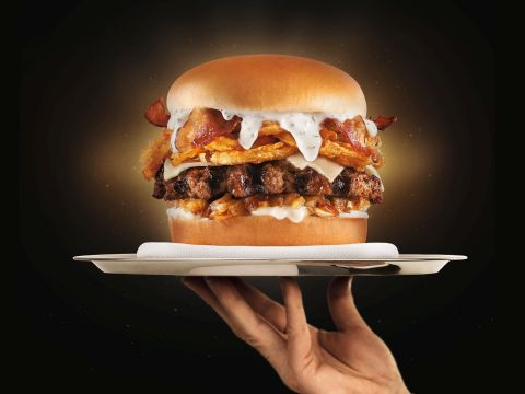 Carl's Jr. Bacon Truffle Angus Burger (Photo: Business Wire)