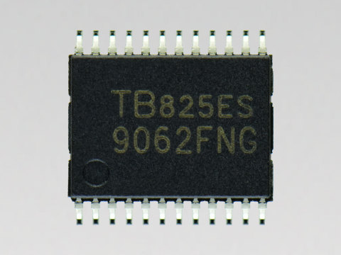 Toshiba: Sensorless control pre-driver IC "TB9062FNG" for automotive BLDC motors. (Photo: Business W ... 