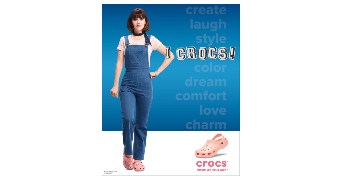 Zooey on sale deschanel crocs