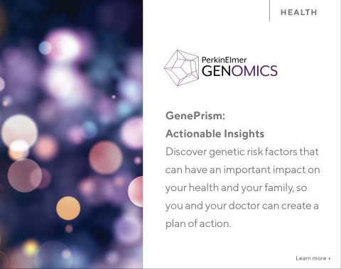GenePrism: Actionable Insights includes 59 genes identified as highly penetrant and medically actionable by the American College of Medical Genetics, the premier medical genetics professional organization in the U.S. (Graphic: Business Wire)