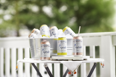 Cupcake Vineyards introduces its popular Rosé and Sauvignon Blanc wines in portable and easy-to-chill cans. (Photo: Business Wire)