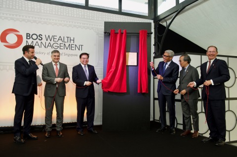 Bank of Singapore launched its European wealth management subsidiary BOS Wealth Management in Luxembourg and London to deepen its presence in the region which has the highest number of ultra-high net worth individuals globally. (L-R) BOS Wealth Management Chief Executive Officer Mr Anthony Simcic, Director General of Commission de Surveillance du Secteur Financier Mr Claude Marx, OCBC Group CEO Mr Samuel Tsien, Bank of Singapore CEO Mr Bahren Shaari, OCBC Bank Chief Operating Officer and Bank of Singapore Chairman Mr Ching Wei Hong, and Bank of Singapore Global Market Head for Singapore, Malaysia and International Mr Olivier Denis (Photo: BOSWM)