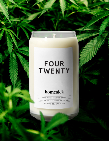 Introducing Homesick Four Twenty Candle. Blaze it up at 420 or anytime to relax and celebrate good times. (Photo: Business Wire)