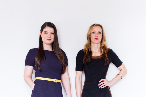 Kerin Law, PhD, and Eleanor Kuntz, PhD, founders of LeafWorks (Photo: Business Wire)