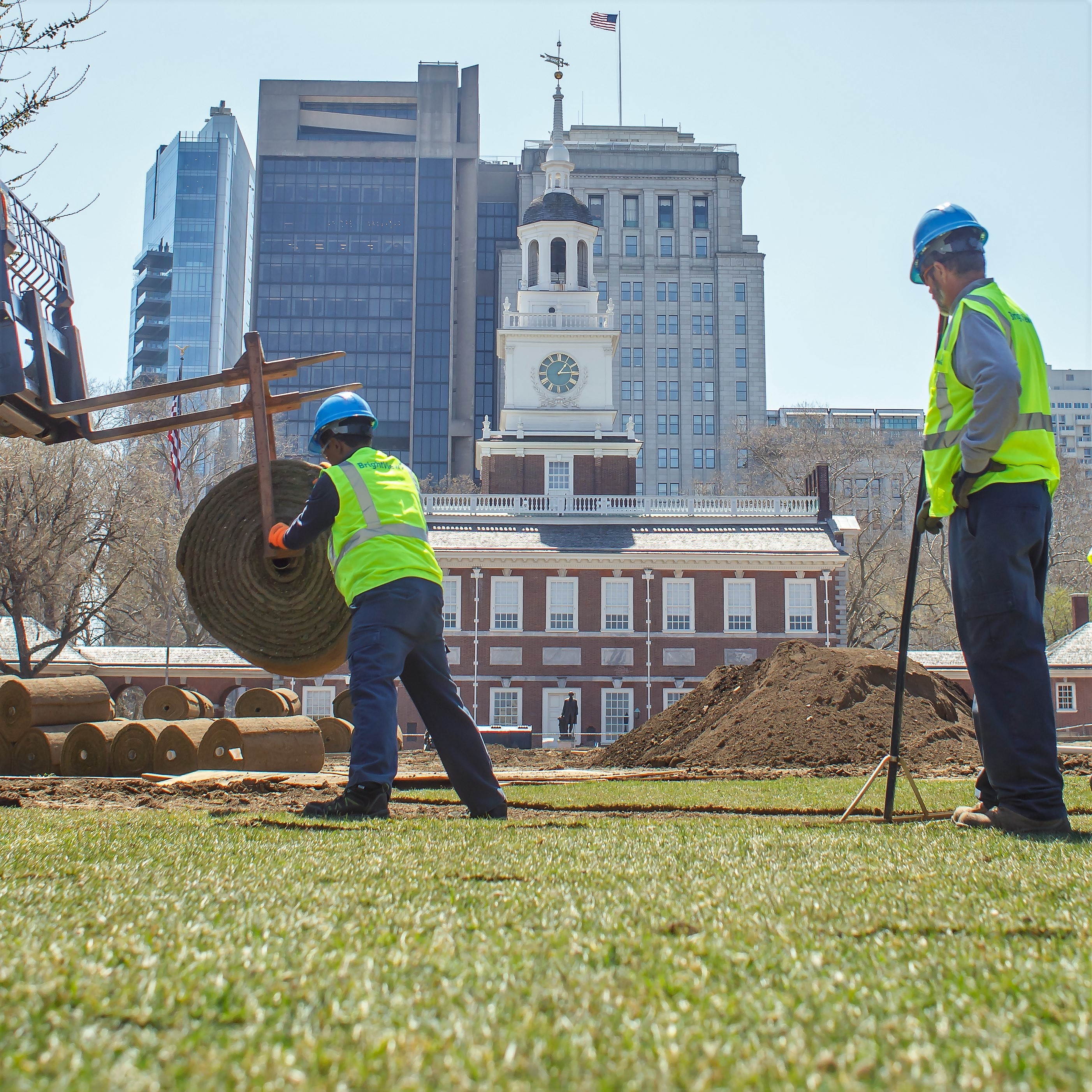 Independence National Historical Park, Brightview Landscape Services