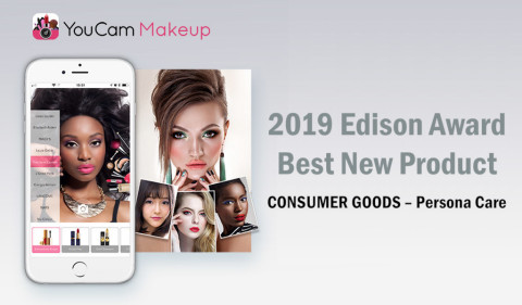 Perfect Corp.'s YouCam Makeup is honored at the 32nd Annual Edison Awards Gala for their outstanding leadership in innovation. (Graphic: Business Wire)