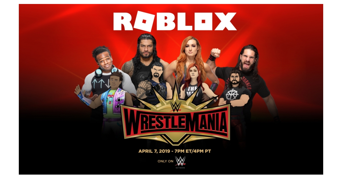 Roblox And Wwe Partner To Celebrate Wrestlemania Business Wire