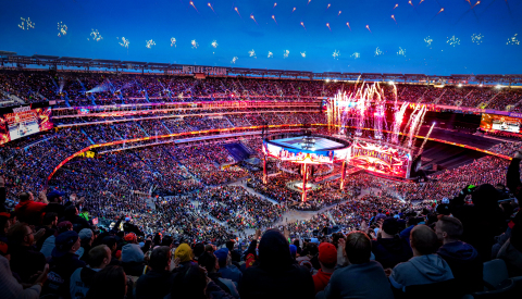 WRESTLEMANIA® SETS RECORD (Photo: Business Wire)