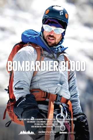 The New York City Hemophilia Chapter (NYCHC), Octapharma USA and international non-profit Save One Life will present the first New York City screening of "Bombardier Blood" at 1:30 p.m., Sunday, April 14th at the AMC Empire 25, 234 West 42nd Street in Times Square. Octapharma is the sponsor of the free NYC screening and "Bombardier Blood," the documentary that features the incredible journey of Chris Bombardier, the first person with hemophilia to climb Mount Everest and the Seven Summits. (Photo: Business Wire)