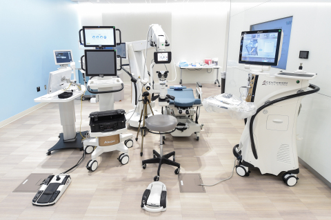 Alcon is the global leader in surgical eye care with best-in-class equipment platforms and the largest installed base of surgical equipment, including equipment for cataract, vitreoretinal, glaucoma and refractive surgery. (Photo: Business Wire)