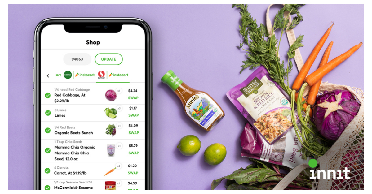 Innit Unveils Personalized Shoppable Recipes | Business Wire