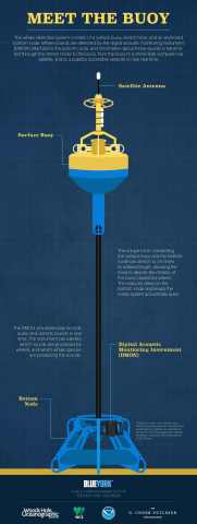 Diagram of acoustic buoy. CREDIT: Courtesy of WCS.
