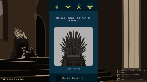 Reigns: Game of Thrones is the heir to the award-winning HBO® TV series Game of Thrones® and the smash-hit swipe ’em up series Reigns from Nerial and Devolver Digital. (Photo: Business Wire)