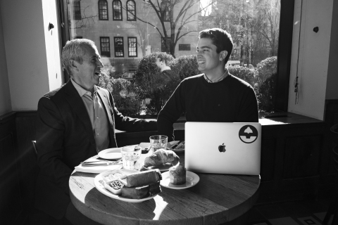 Danny Meyer, Founder & CEO of Union Square Hospitality Group and Nick Miller, Co-founder & CEO of Gather. 