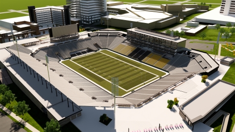 Rendering of Protective Stadium (Photo: Business Wire)