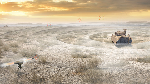 BAE Systems' 360 Multifunction Vehicle Protection (MVP) Sensor provides 360-degree visibility and threat warning capabilities day or night despite challenging battlefield conditions. (Image: BAE Systems, Inc.)