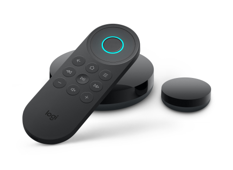 Logitech announces Harmony Express, an all-new universal voice remote that blends the power of Harmony entertainment control with the convenience of Amazon Alexa built-in. (Photo: Business Wire)