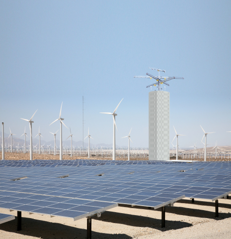 Energy Vault - Solar PV and Wind Storage (Photo: Business Wire) 