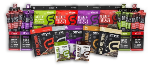 Stryve Biltong family of products (Photo: Business Wire)
