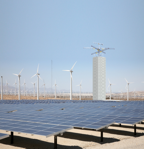 Energy Vault - Solar PV and Wind Storage (Photo: Business Wire)