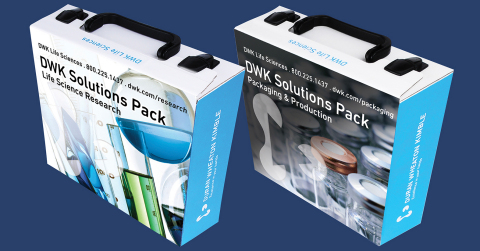 Customers may request a demonstration of the DWK Solutions Pack for research or for packaging & production. (Photo: Business Wire)