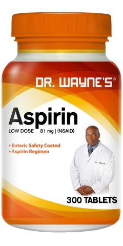 Dr. Wayne's Aspirin available now at Amazon.com (Photo: Business Wire)