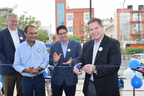 Leaders from Boyd Corporation cut the ribbon to mark the official opening of Boyd India’s precision  ... 