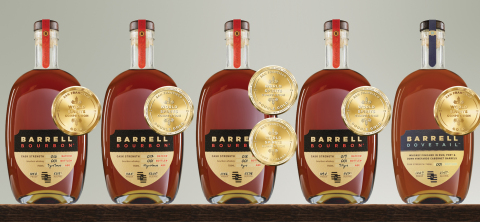 Barrell Craft Spirits Takes the Gold (Photo: Business Wire)