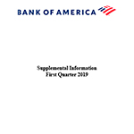 Q1 2019 Bank of America Supplemental Information