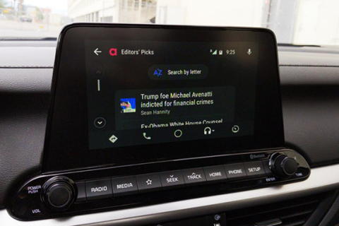 Audioburst Personalized Playlist In-Car (Photo: Business Wire)