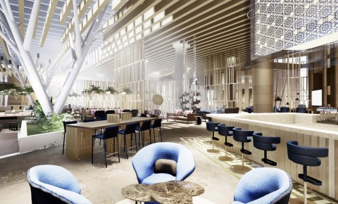 Palmette Bar at Hyatt Regency Algiers Airport (Photo: Business Wire)