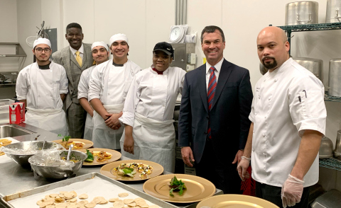 Tec Centro’s chef and culinary students showed off their skills by preparing the food for the event. ... 