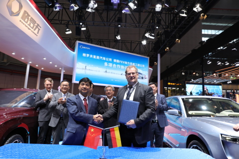 Grove Hydrogen Automobile Signed Strategic Cooperation Agreement with German FEV Group (Photo: Business Wire)