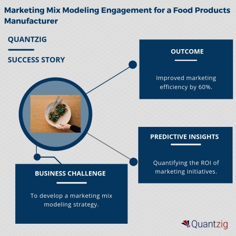 Marketing Mix Modeling Engagement for a Food Products Manufacturer (Graphic: Business Wire)