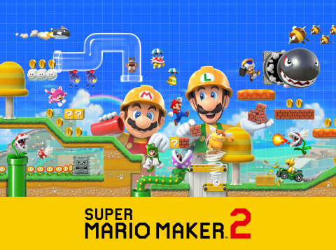 Super Mario Maker 2 Launches for Nintendo Switch on June 28 (Graphic: Business Wire)