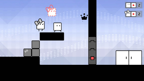The BOXBOY! + BOXGIRL! game is available April 26. (Graphic: Business Wire)