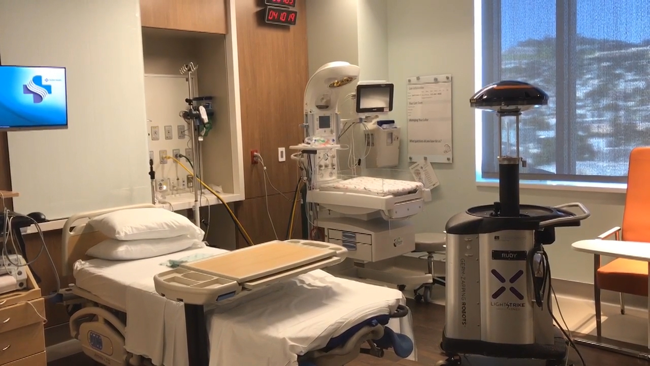 Germ-Zapping Robots are being used at Sutter Health hospitals to enhance patient safety by destroying the superbugs that can cause infectious diseases.
