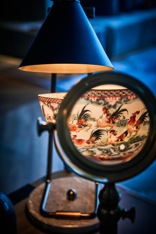 Exquisite guangcai porcelains specially featured at K11 ARTUS.