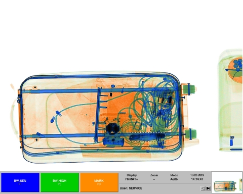 iCMORE Weapon Detection: Dismantled knife (Photo: Business Wire)