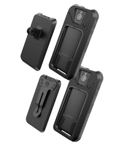 Vibes Modular and Kyocera launch interchangeable accessories for DuraForce PRO 2 rugged smartphone including action camera mount. (Graphic: Business Wire)