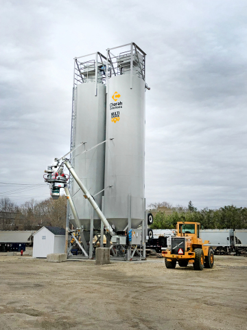 Charah Solutions Hopedale, MA MultiSource® Fly Ash Terminal (Photo: Business Wire)