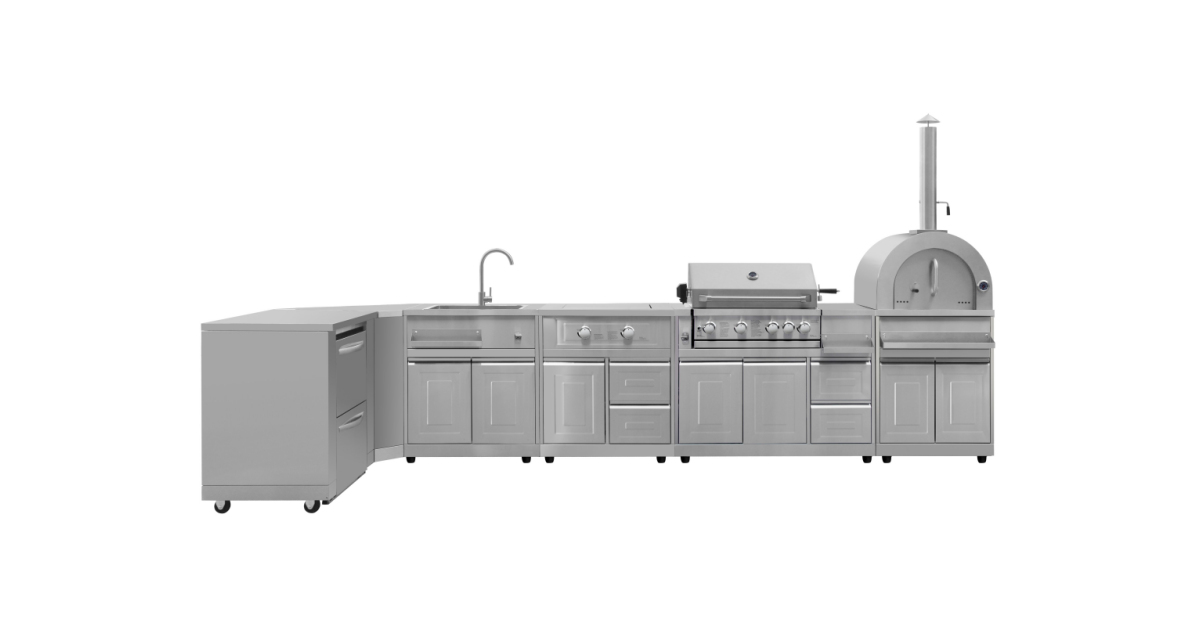 THOR Kitchen Debuts ProStyle 8Piece Modular Outdoor Kitchen Suite