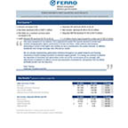 Ferro Q1 2019 Earnings Release