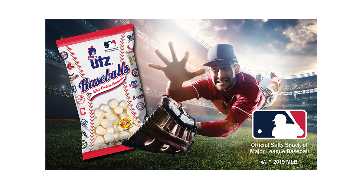 Utz® Rolls Out FanFavorite White Cheddar Cheeseball Baseballs