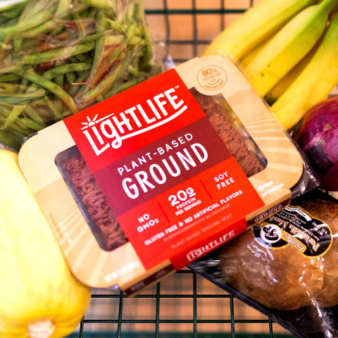 The new plant-based burger and ground will be available at top retailers in the U.S. and Canada, with more innovation hitting shelves this summer. (Photo: Business Wire)