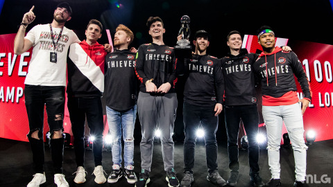 CWL London Cup Winners 100 Thieves (Photo: Business Wire)